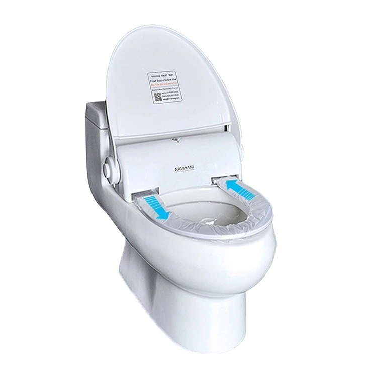 Sanitary Automatic Toilet Seat Covers | Plastic Disposable Smart Toilet Lids NS220B