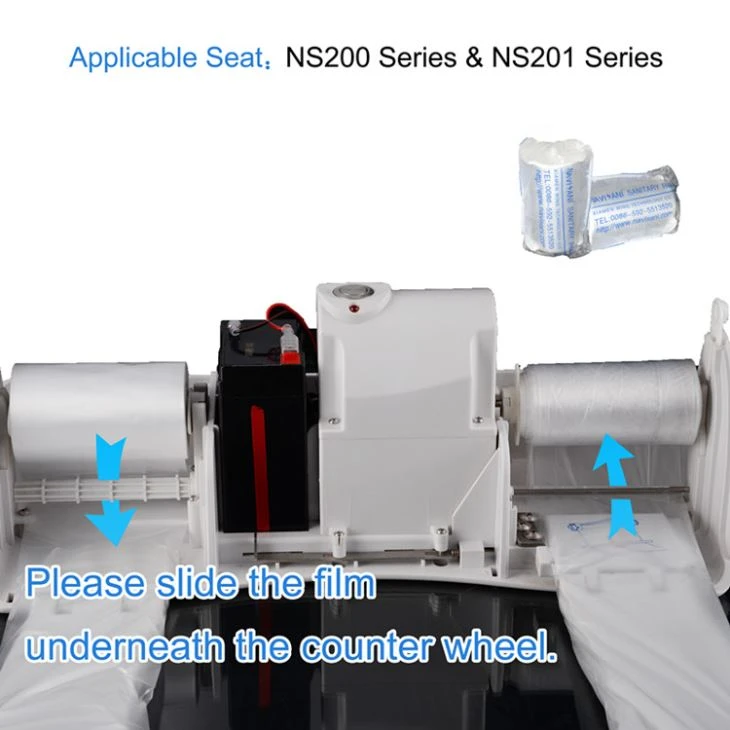 Sanitary Disposable Toilet Film Wrap Paper Cover | One Time Use Film Rolls NR200 Sanitary Disposable Toilet Film Wrap Paper Cover | One Time Use Film Rolls NR200